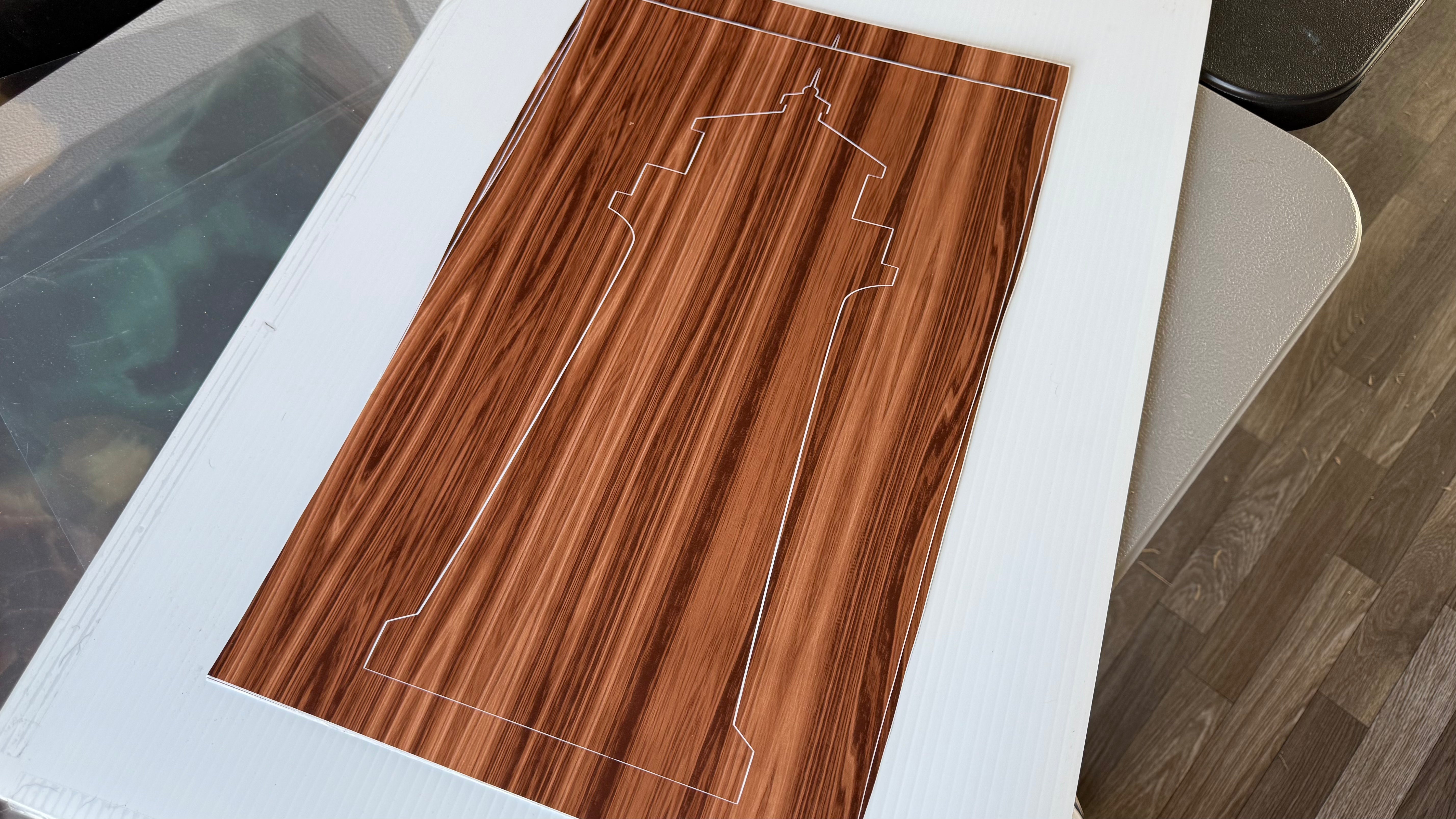 Stencil - Lighthouse Tower - Easy Liner Removable Adhesive Contact Pap ...