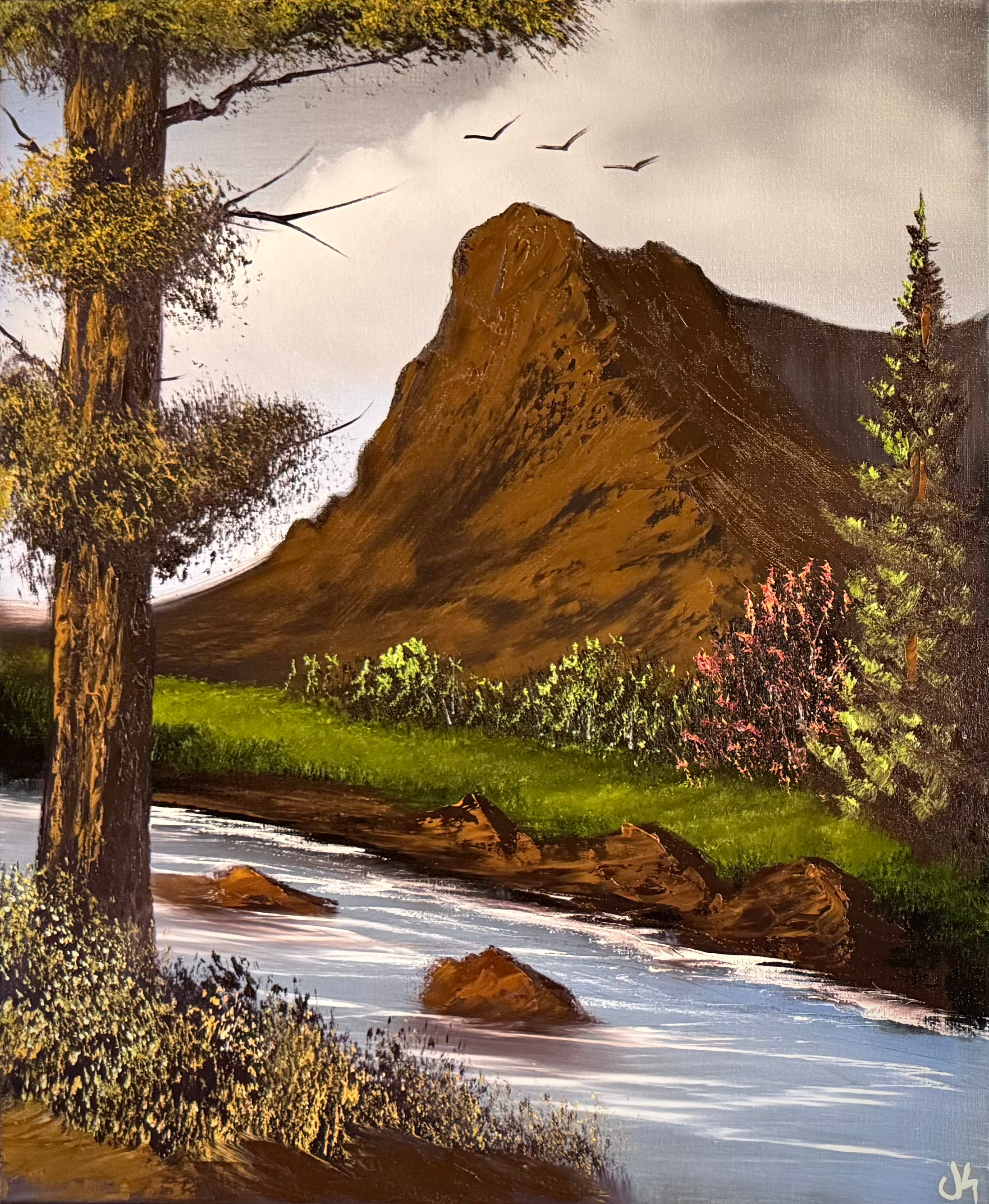 mountain landscape　山の風景 mountain landscape 山の風景