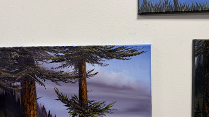 Painting #2646 - 20x24" Canvas - Pacific Northwest Seascape painted 10-12-26