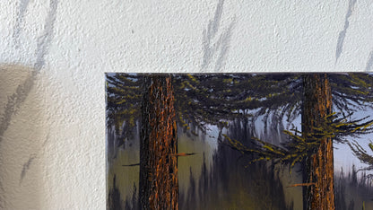 Painting #2410 - 16x20" Canvas - Lighthouse Keeper's Trail painted 4-25-26