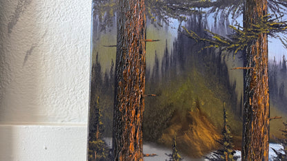 Painting #2410 - 16x20" Canvas - Lighthouse Keeper's Trail painted 4-25-26
