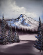 Painting #2409 - 16x20" Canvas - Road To Mt Hood Landscape painted 4-24-26