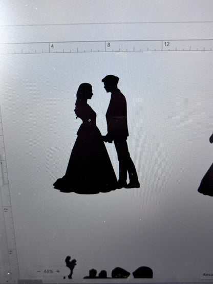 Decal - Prom Night full body - Removable Adhesive Sticker