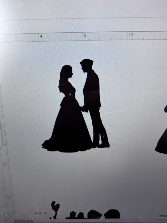 Decal - Prom Night full body - Removable Adhesive Sticker
