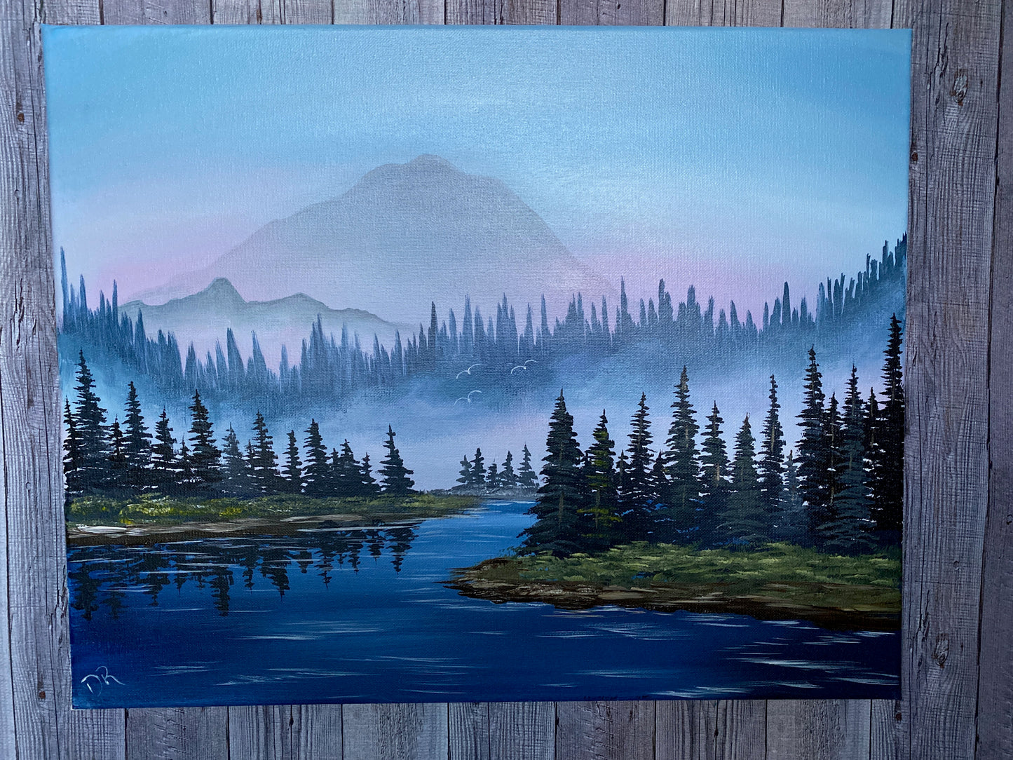 INDIVIDUAL - VIRTUAL - 2-3HR ACRYLIC Painting Class with Dani