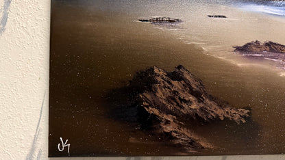 Painting #2213 - 20x24" Canvas - Oregon Seascape painted 1-1-26