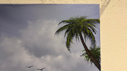 Painting #2186 - 16x20" Canvas - Day Time Seascape painted 12-13-25