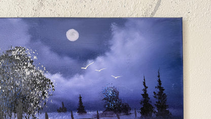 Painting #2112 - 16x20" Canvas - Farm Painting painted 10-23-25