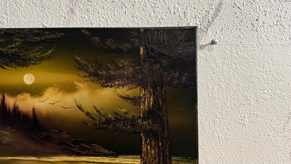 Painting #2317 - 16x20" Canvas - Night Seascape painted 3-5-26