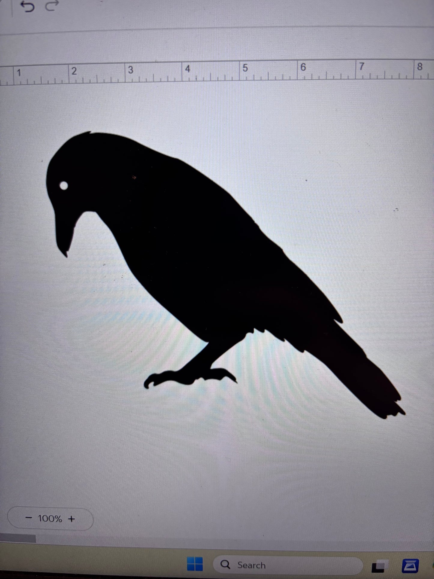 Decal - Raven - Removable Adhesive Sticker