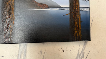 Painting #2363 - 16x20" Canvas - Oregon Coast Seascape painted 3-29-26