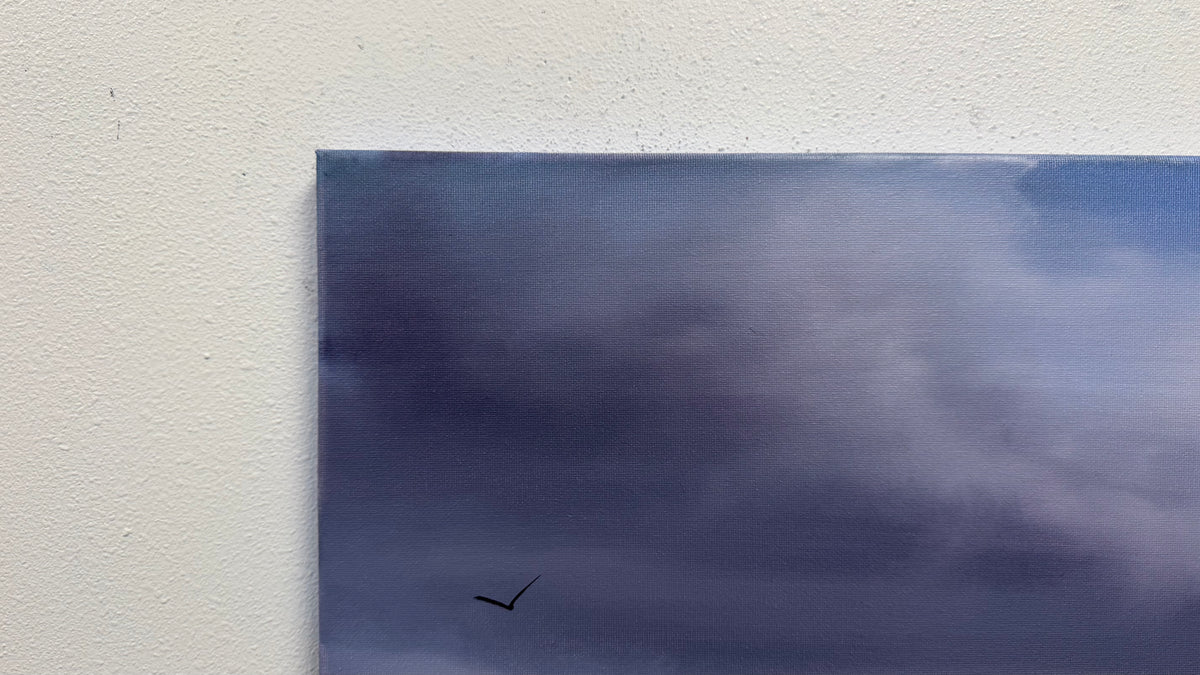 Painting #2615 - 16x20" Canvas - East Coast Seascape painted 9-24-26