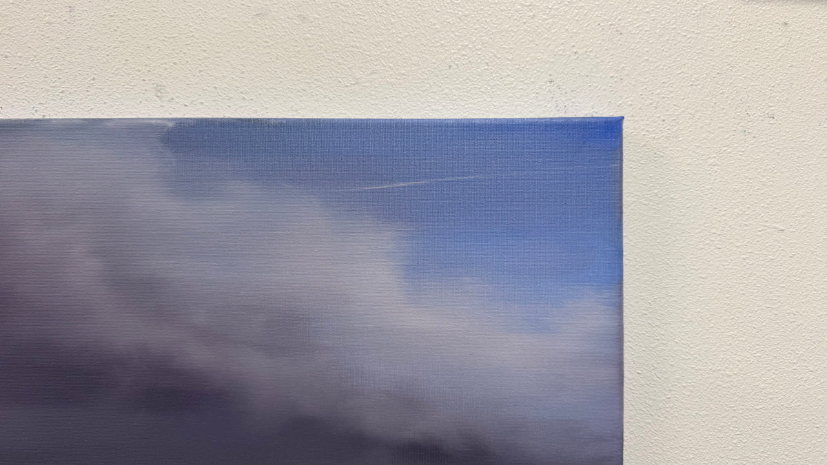 Painting #2615 - 16x20" Canvas - East Coast Seascape painted 9-24-26
