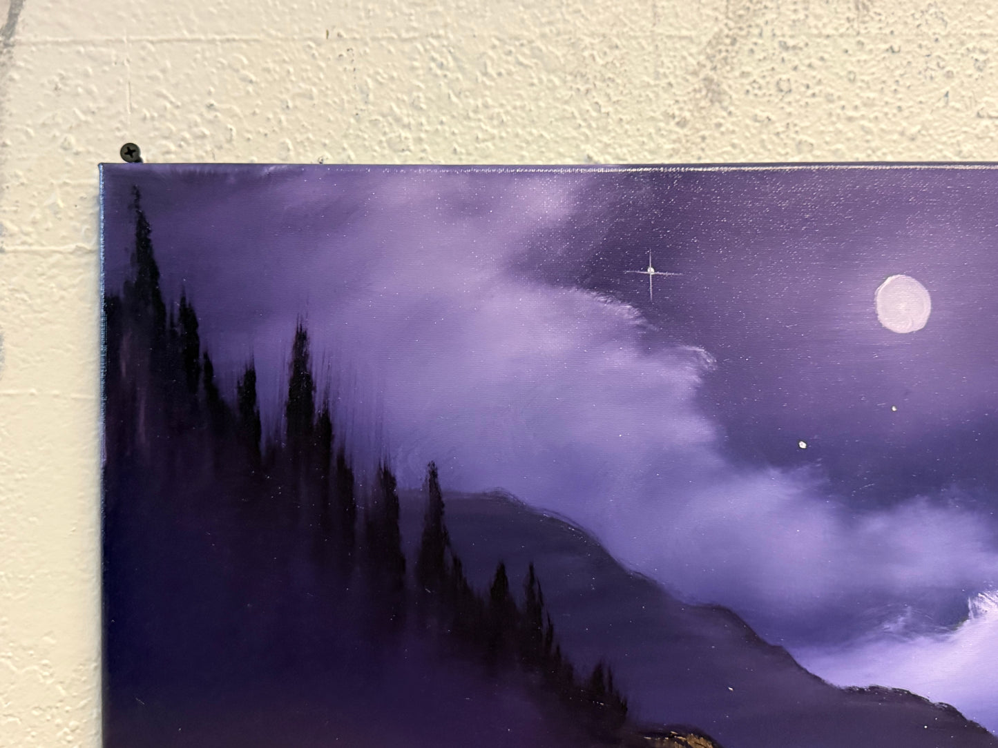 Painting #2113 - 18x24" Canvas - Seascape Painting painted 10-23-25