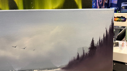 Painting #2083 - 22x28" Canvas - Oregon Coast Seascape painted 10-3-25