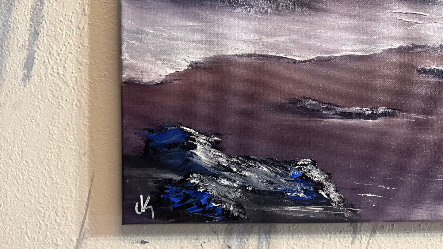 Painting #2261 - 18x24" Canvas - Hidden Mountain Creek Landscape painted 1-29-26