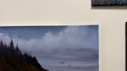 Painting #2664 - 18x24" Canvas - West Coast Seascape painted 10-26-26