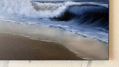 Painting #2214 - 16x20" Canvas - Day Seascape painted 1-2-26