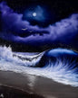 Painting #2467 - 16x20" Canvas - Crashing Wave Seascape painted 5-30-26