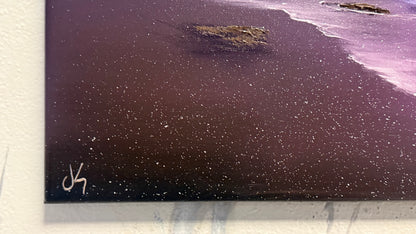 Painting #2113 - 18x24" Canvas - Seascape Painting painted 10-23-25