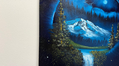 Painting #2517 - 20x24" Canvas - Portal Landscape painted 7-17-26