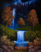 Painting #2347 - 16x20" Canvas - Orchard Falls 3 painted 3-21-26
