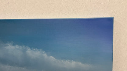 Painting #2546 - 18x24" Canvas - East Coast Seascape painted 8-10-26