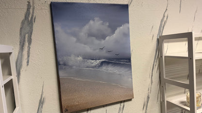 Painting #2126- 18x24" Canvas - Seascape painted 10-27-25