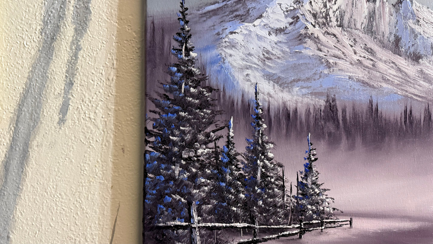 Painting #2407 - 18x24" Canvas - The Road Not Taken Landscape painted 4-23-26