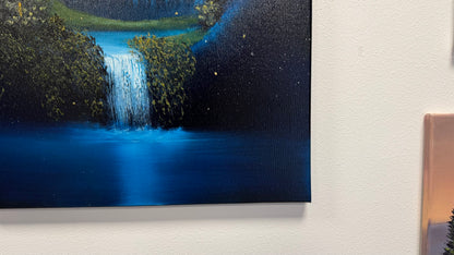 Painting #2517 - 20x24" Canvas - Portal Landscape painted 7-17-26