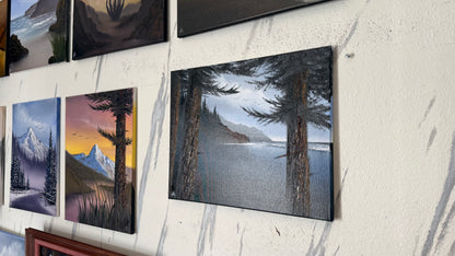 Painting #2363 - 16x20" Canvas - Oregon Coast Seascape painted 3-29-26
