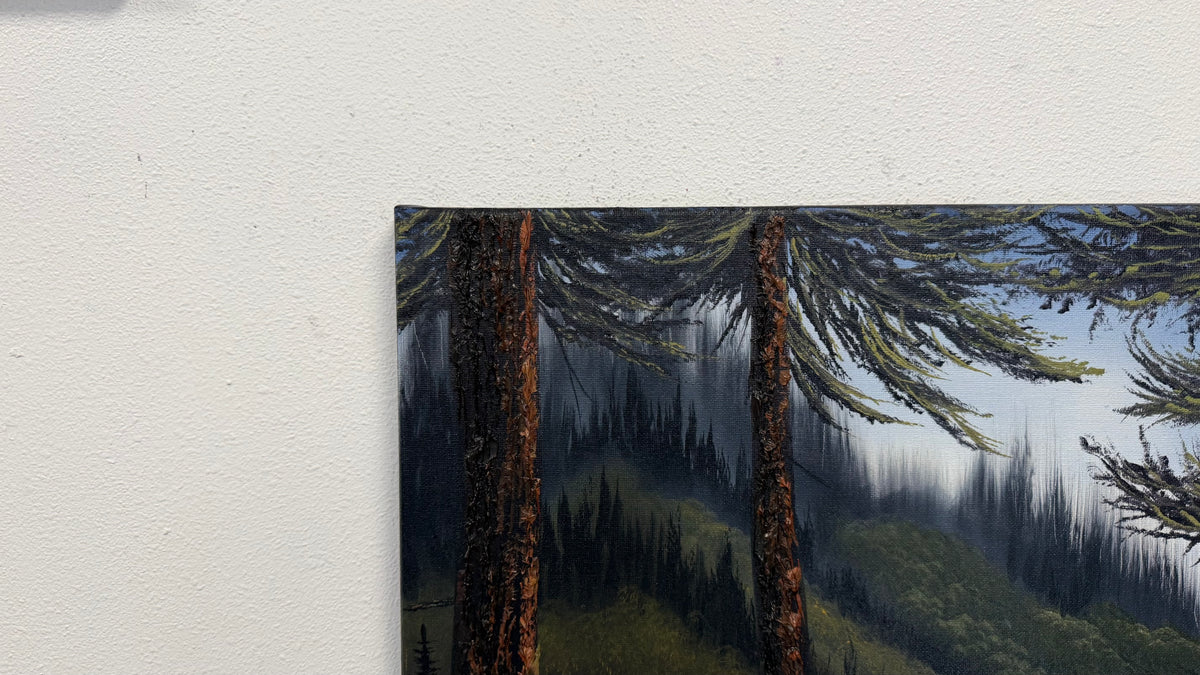 Painting # by Dani from Happily Painted - 16x20" Canvas - Oregon Coast Seascape