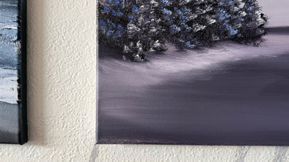 Painting #2409 - 16x20" Canvas - Road To Mt Hood Landscape painted 4-24-26