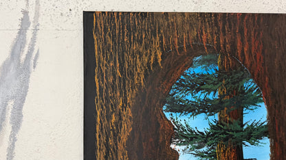 Painting #2376 - Nature's Window 2 painted 4-6-26
