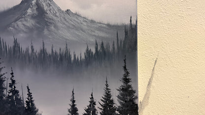 Painting #2168 - 16x20" Canvas - Path To Mt Hood painted 12-3-25