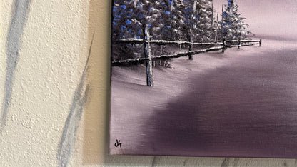 Painting #2407 - 18x24" Canvas - The Road Not Taken Landscape painted 4-23-26