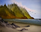 Painting #2441 - 16x20" Canvas - Oregon Coast Seascape painted 5-16-26