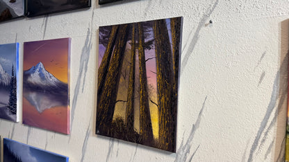 Painting #2302 - 16x20" Canvas - Deep Forest painted 2-23-26