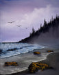 Painting #2465 - 16x20" Canvas - Oregon Coast painted 5-29-26