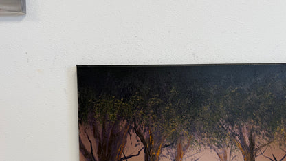 Painting #2660 - 16x20" Canvas - Forest Landscape painted 10-23-26