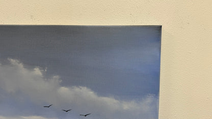 Painting #2611 - 16x20" Canvas - East Coast Seascape painted 9-20-26