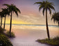 Painting #2244 - 16x20" Canvas - Tropical Seascape painted 1-18-26
