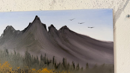 Painting #2474 - 16x20" Canvas - Teton River Path painted 6-2-26