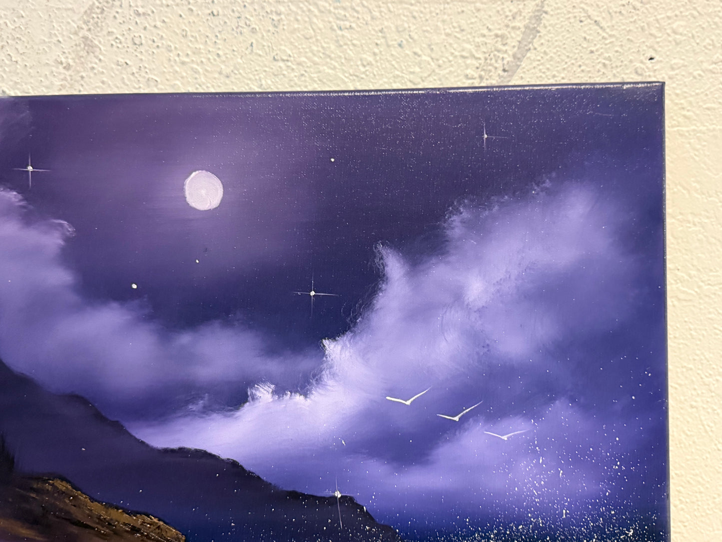 Painting #2113 - 18x24" Canvas - Seascape Painting painted 10-23-25