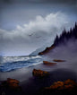 Painting #2527 - 16x20" Canvas - Oregon Coast Seascape painted 7-25-26