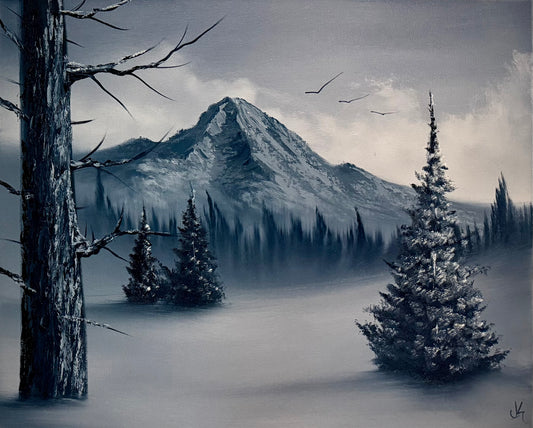 Painting #2204 - 16x20" Canvas - painted 12-27-25