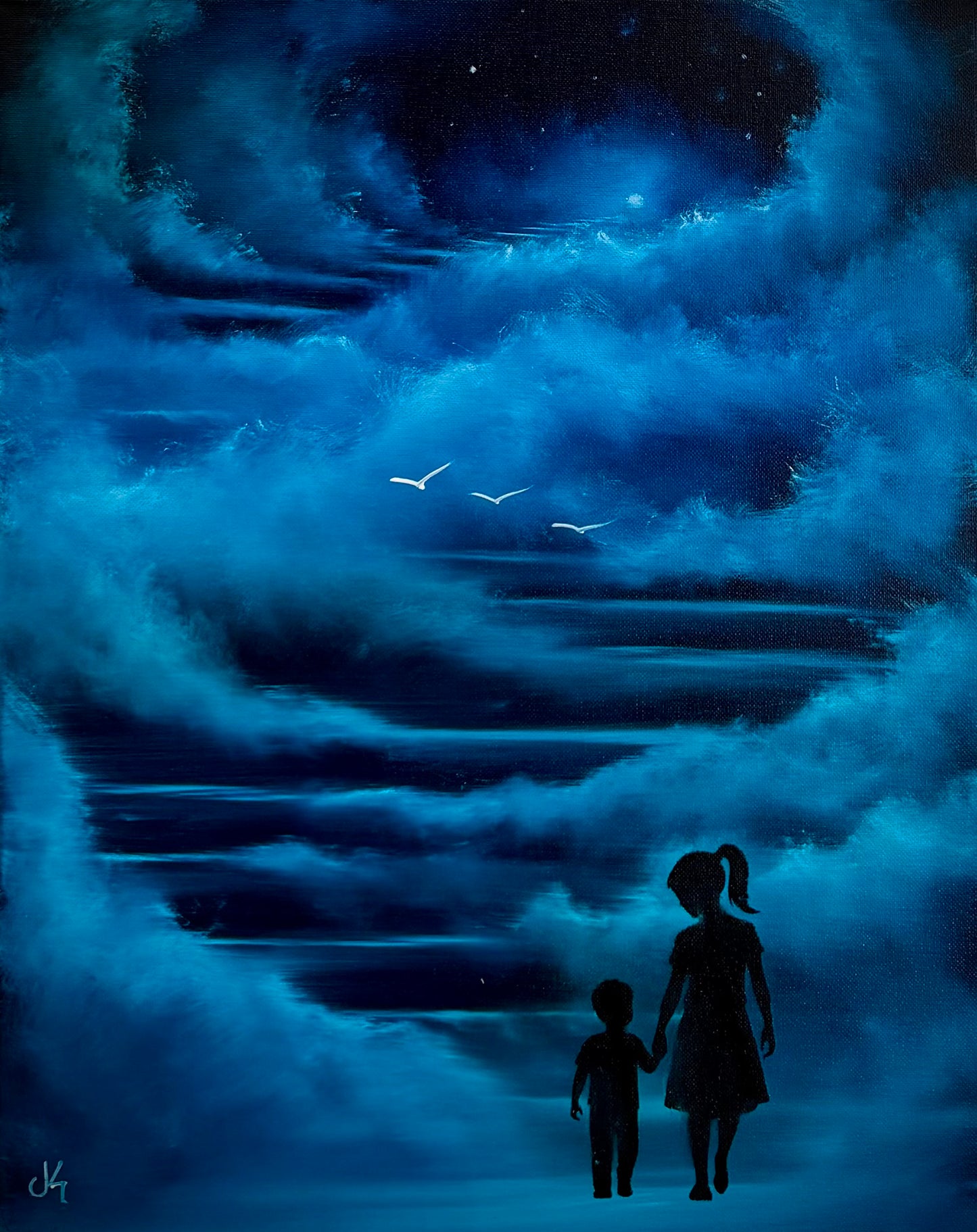 GROUP Painting Class - 6pm - Stairway to Heaven with PaintWithJosh Sunday 10-4-26