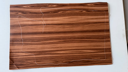 Stencil - Washington - Easy Liner Removable Adhesive Contact Paper