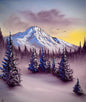 Painting #2228 - 20x24" Canvas - Winter Landscape painted 1-9-26