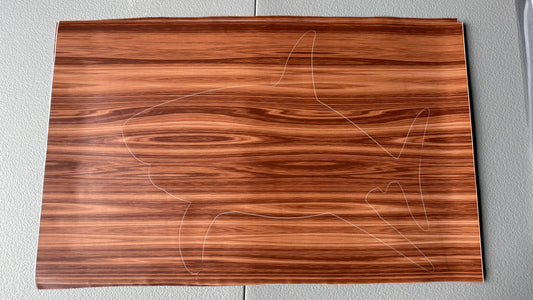 Stencil - Bull Shark - Easy Liner Removable Adhesive Contact Paper